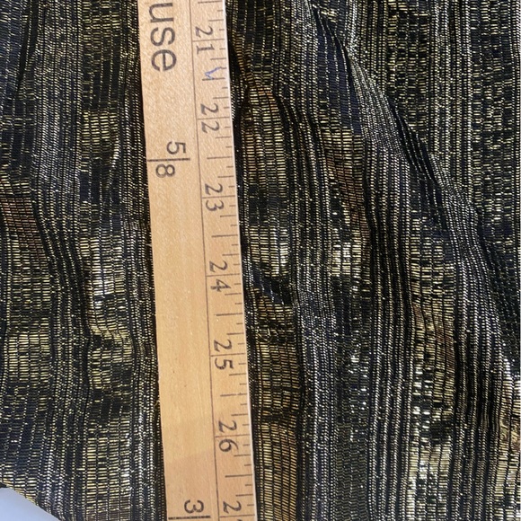 Vintage Gold Metallic Party Jacket by Gilberti - Picture 3 of 11